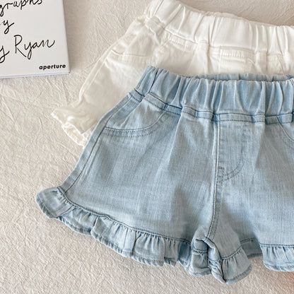 Fashion Personality Girls' Denim Shorts