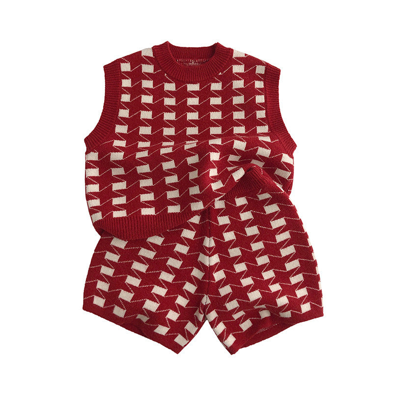 Kids' Sweater Knitting Suit christmas