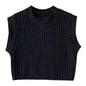 Children's Stripe Thickened Wool Vest Pullover Sweater