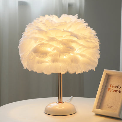 Feather Ceramic Desk Lamp