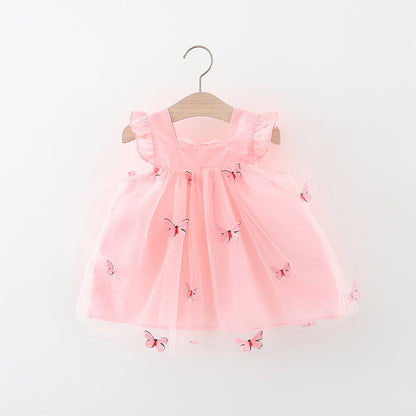 Children's Fashionable And Cute Cotton Princess Dress