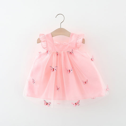 Children's Fashionable And Cute Cotton Princess Dress