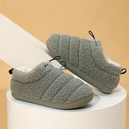 Linear Cotton Shoes Thickened Warm Non-slip