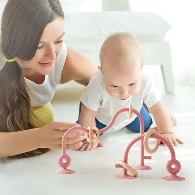 Baby Early Education Silicone Desktop Toys 0-3 Years Old