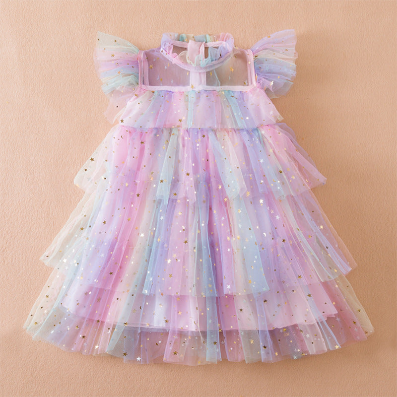 Children's Pettiskirt mesh Dress