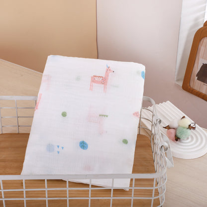 Double-layer Gauze Gro-bag Muslin Newborn Swaddling Towel