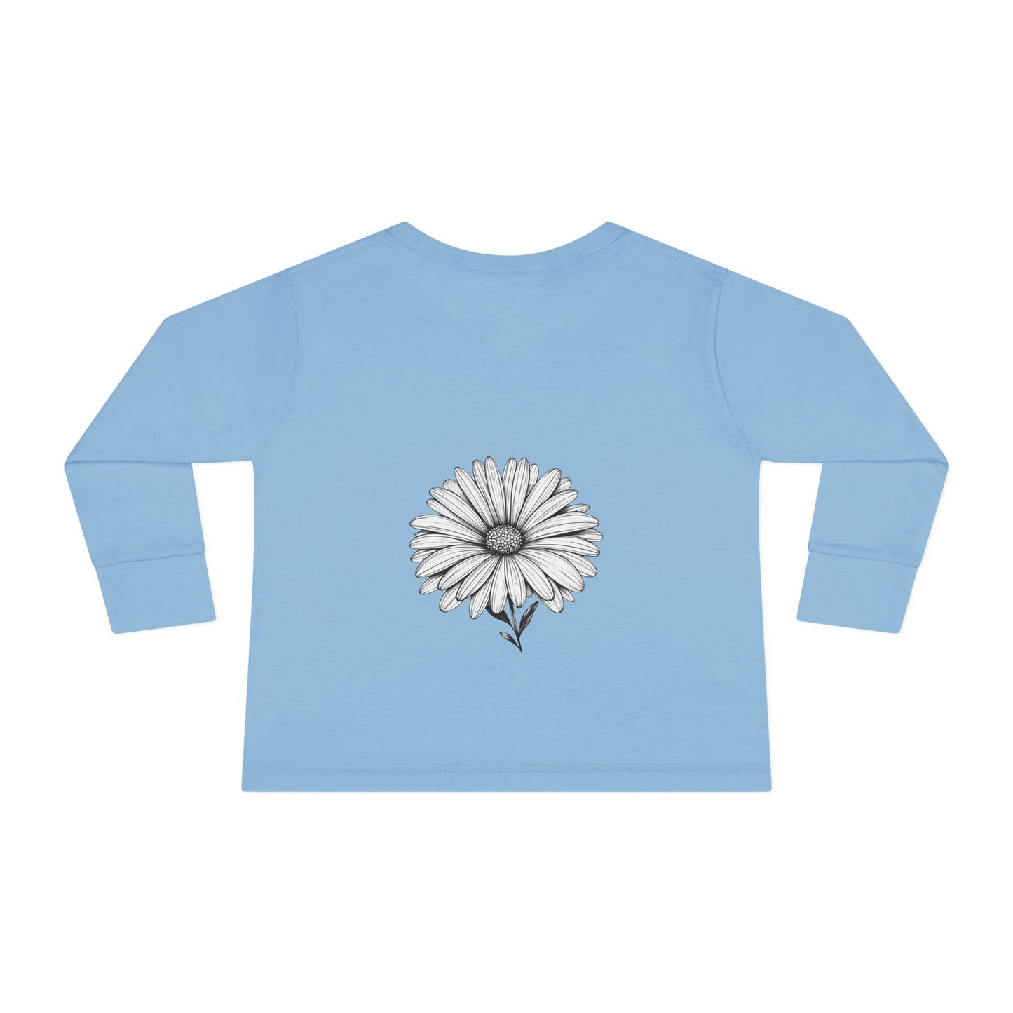 Birth Flower - April Toddler Long Sleeve Tee