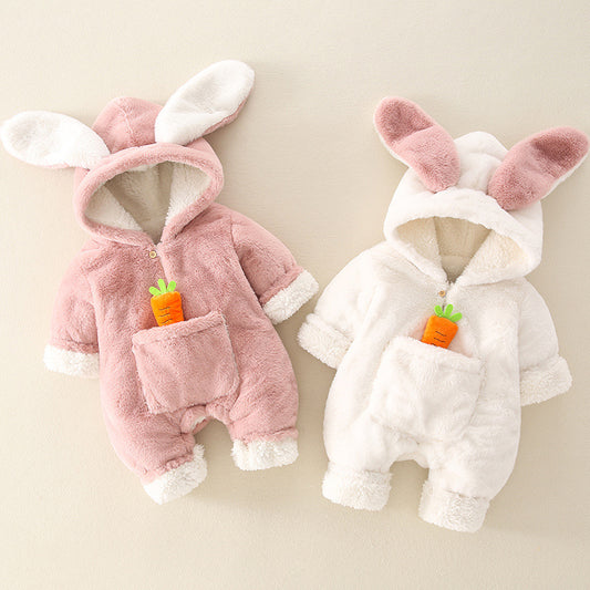 Cute super warm crawling suit