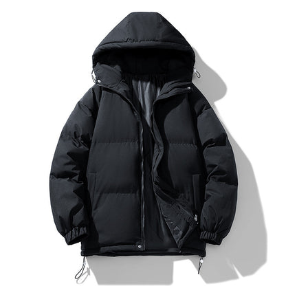 Men's Hooded Coat Thickened Cotton-padded Jacket