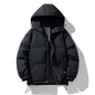 Men's Hooded Coat Thickened Cotton-padded Jacket