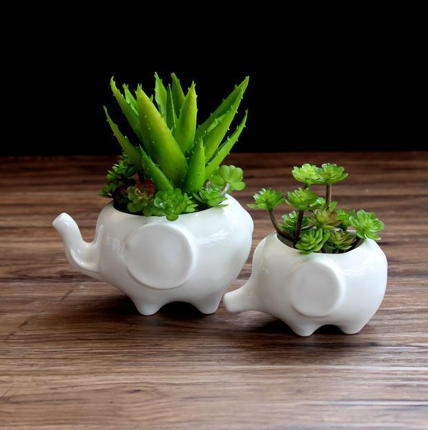 Creative ceramic flower pot