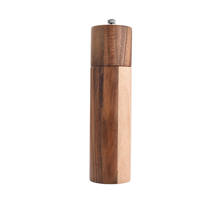 Cylindrical ceramic core manual pepper grinder