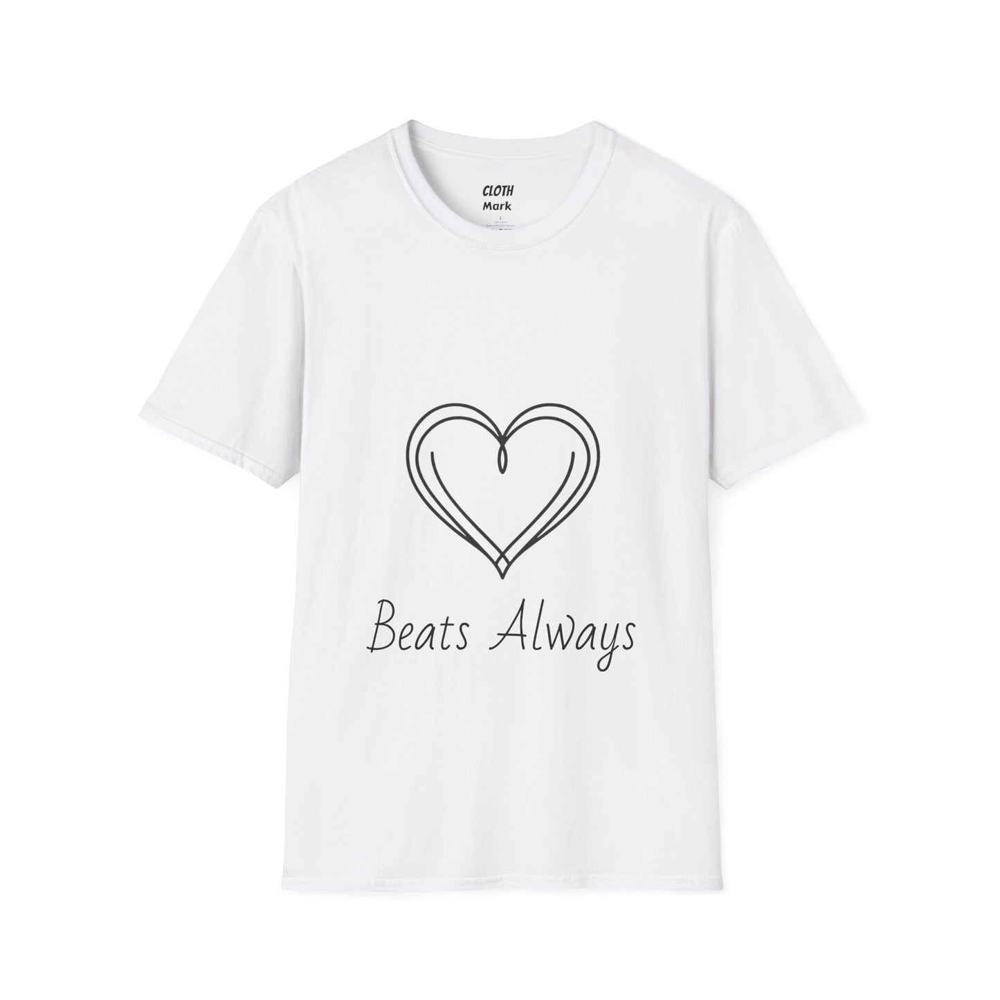 Heart Unisex Softstyle T-Shirt Crew neck