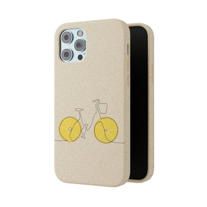 Biodegradable phone Cases Lemon cycle