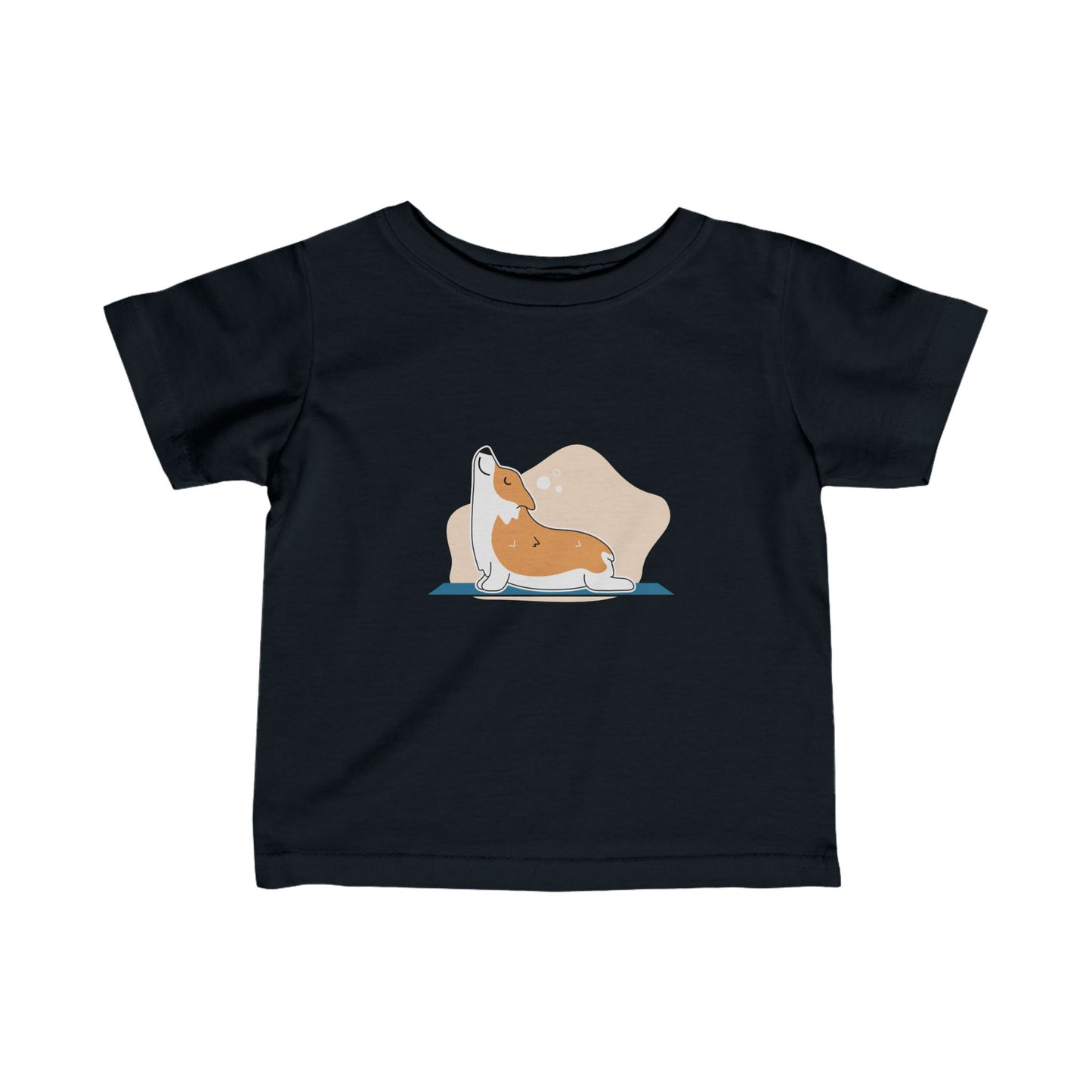 Doggy yoga Infant Fine Jersey Tee