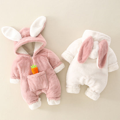 Cute super warm crawling suit