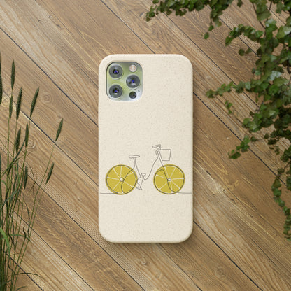 Biodegradable phone Cases Lemon cycle