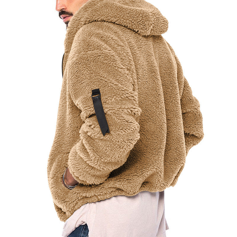 Men's Fleece Double-sided Wear