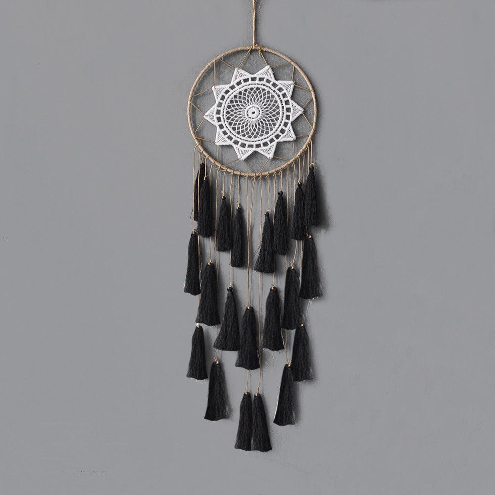 Bohemian tassel dream catcher