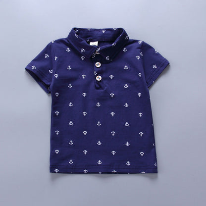 Childrens Anchor printed clothing