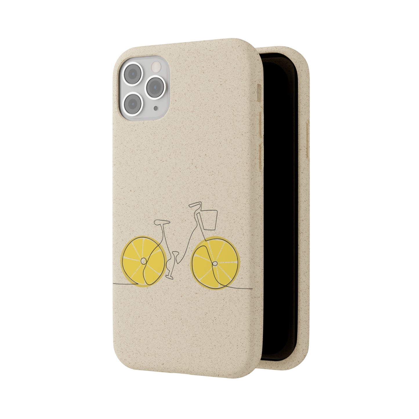 Biodegradable phone Cases Lemon cycle