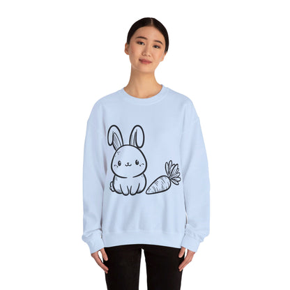 Bunny Unisex Heavy Blend Crewneck Sweatshirt