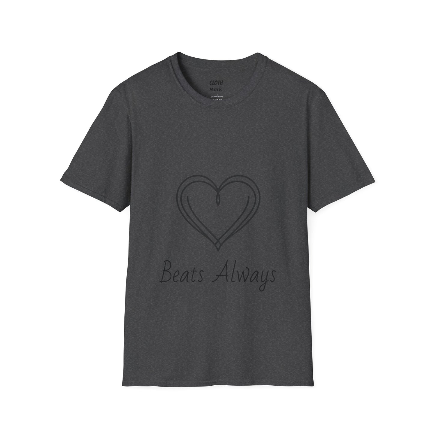 Heart Unisex Softstyle T-Shirt Crew neck