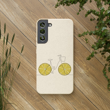 Biodegradable phone Cases Lemon cycle