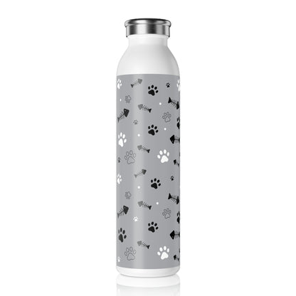 Slim Water Bottle Paw