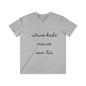 Men's Fitted V-Neck Short Sleeve Tee