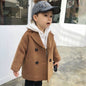 Kids Wool trench coat