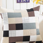 Plush Geometric Sofa Pillowcase