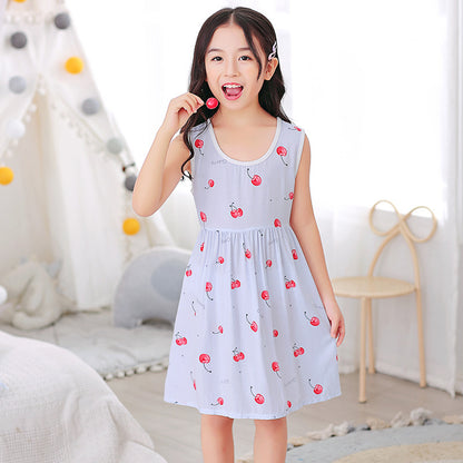 Cotton Silk Girls Summer Dresses