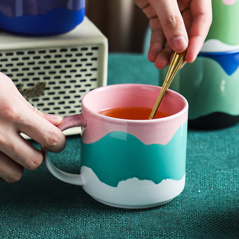 Creative Painted Ceramic Mug