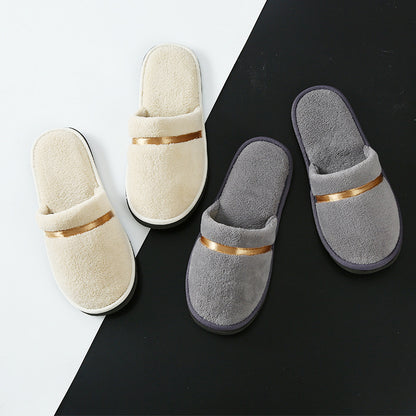 High-End Hotel Slippers Coral Fleece