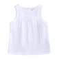 Cotton And Linen Vest Top T-shirt Sleeveless Pullover