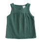 Cotton And Linen Vest Top T-shirt Sleeveless Pullover