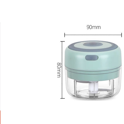 Mini Electric Garlic Chopper USB Charging