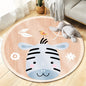 Bedroom Cartoon Round Carpet