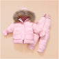 Children's Down Two-Piece Winter Suits