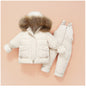 Children's Down Two-Piece Winter Suits