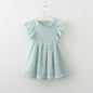 New Brands Dresses Tassel Hollow Out Design Princess Dress Kids Clothes