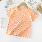 Children's Short-sleeved T-shirt cotton Baby Half-sleeved Bottoming Shirt