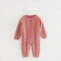 Baby Knitted Romper Long Sleeve Sweater