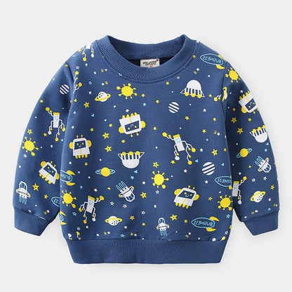 Children's Wear Hedging Sweater