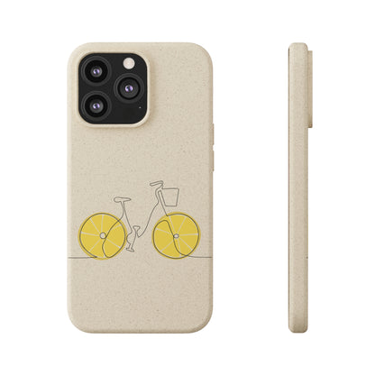 Biodegradable phone Cases Lemon cycle