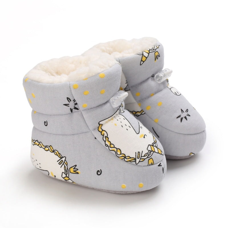 Baby Cartoon Casual Anti-drop Shoes