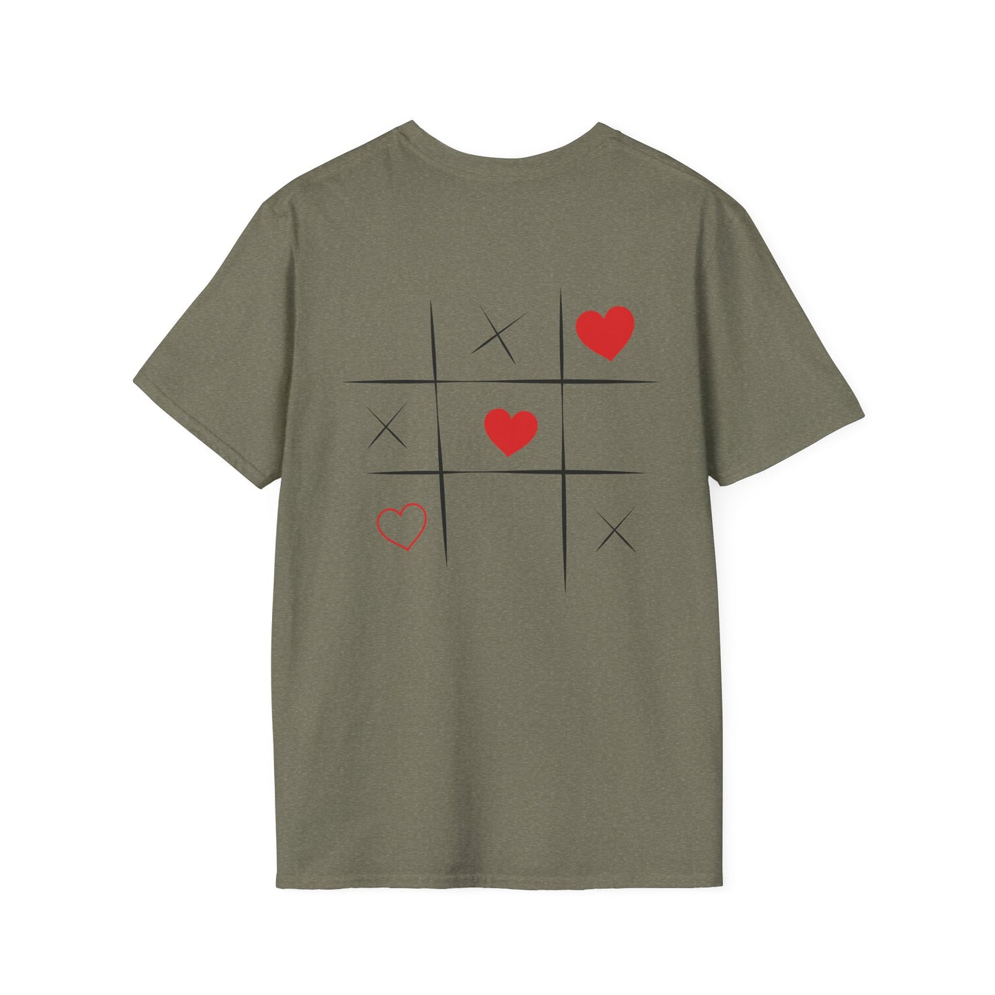 Heart Unisex Softstyle T-Shirt Crew neck