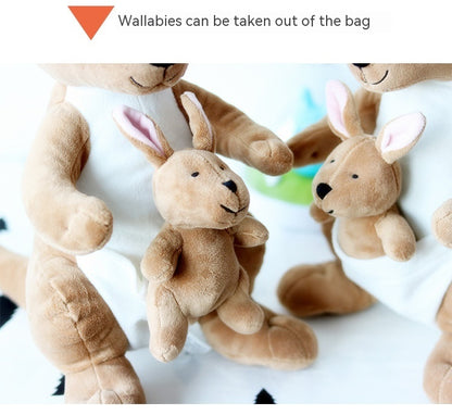 Children's Mother And Child Kangaroo Doll Plush Toys