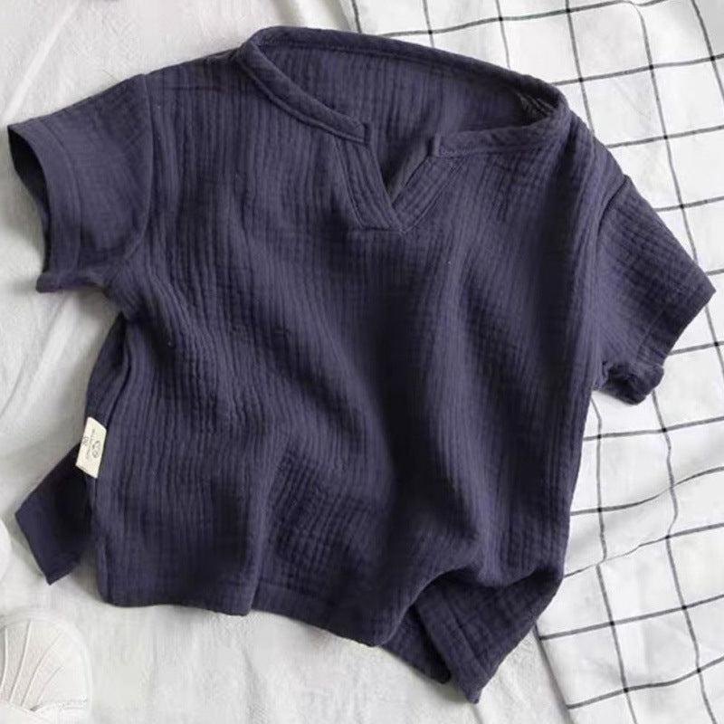 Babies' Short-sleeved Blouse